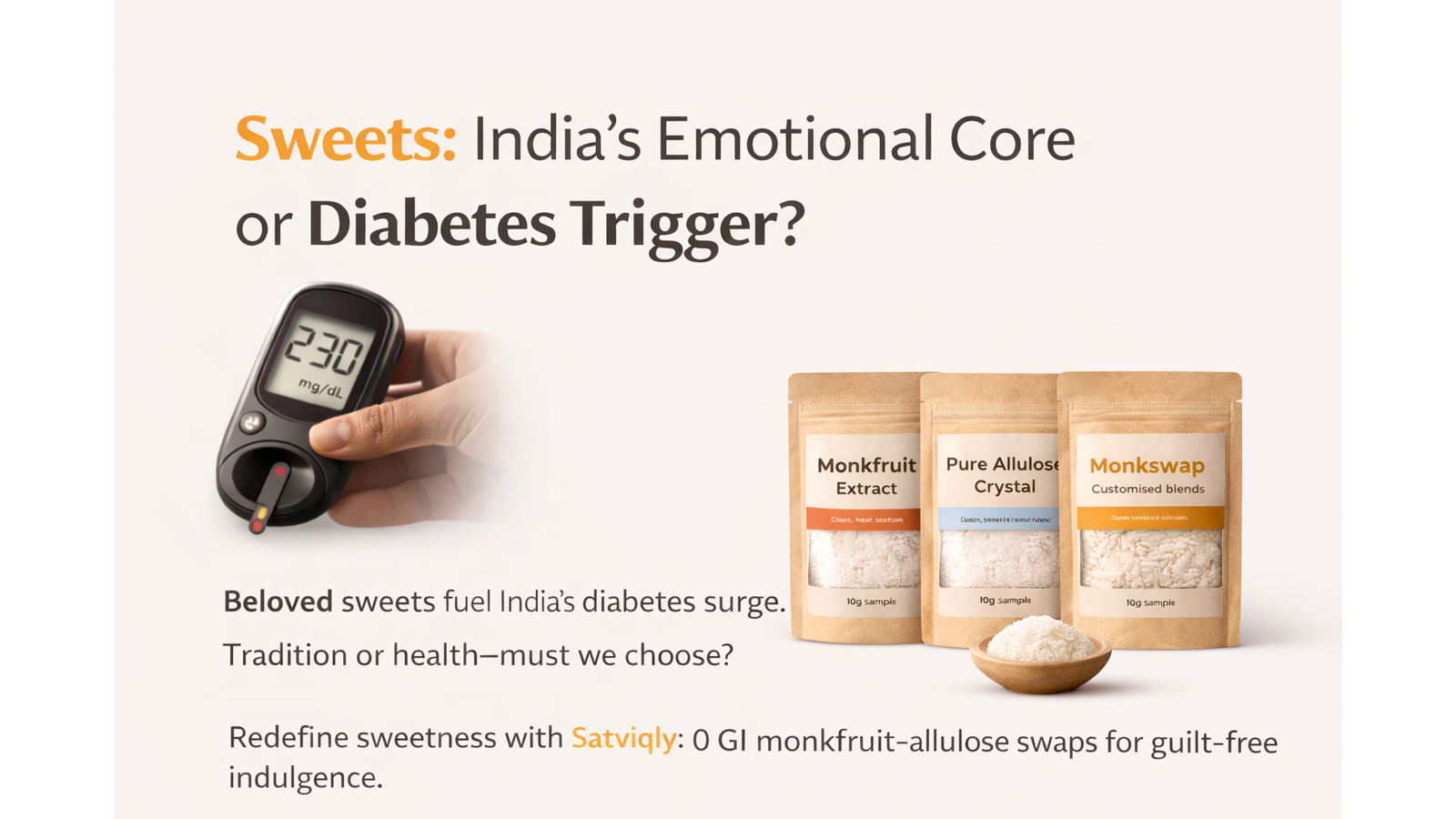 Sweets: India’s Emotional Core or a Silent Diabetes Trigger?